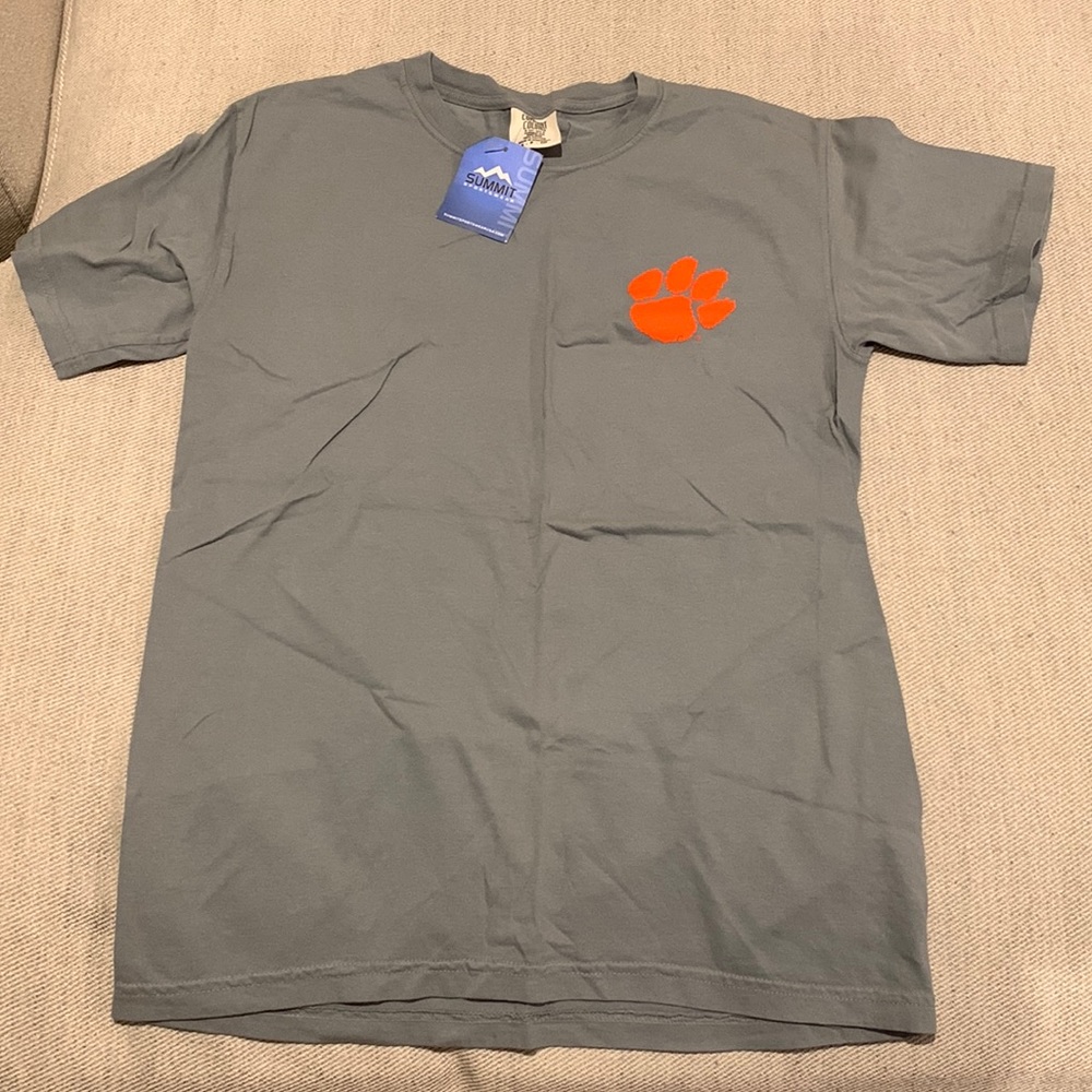 Clemson “Summit Sportswear” T Shirt (GRAY) — SIZE SMALL! NWT